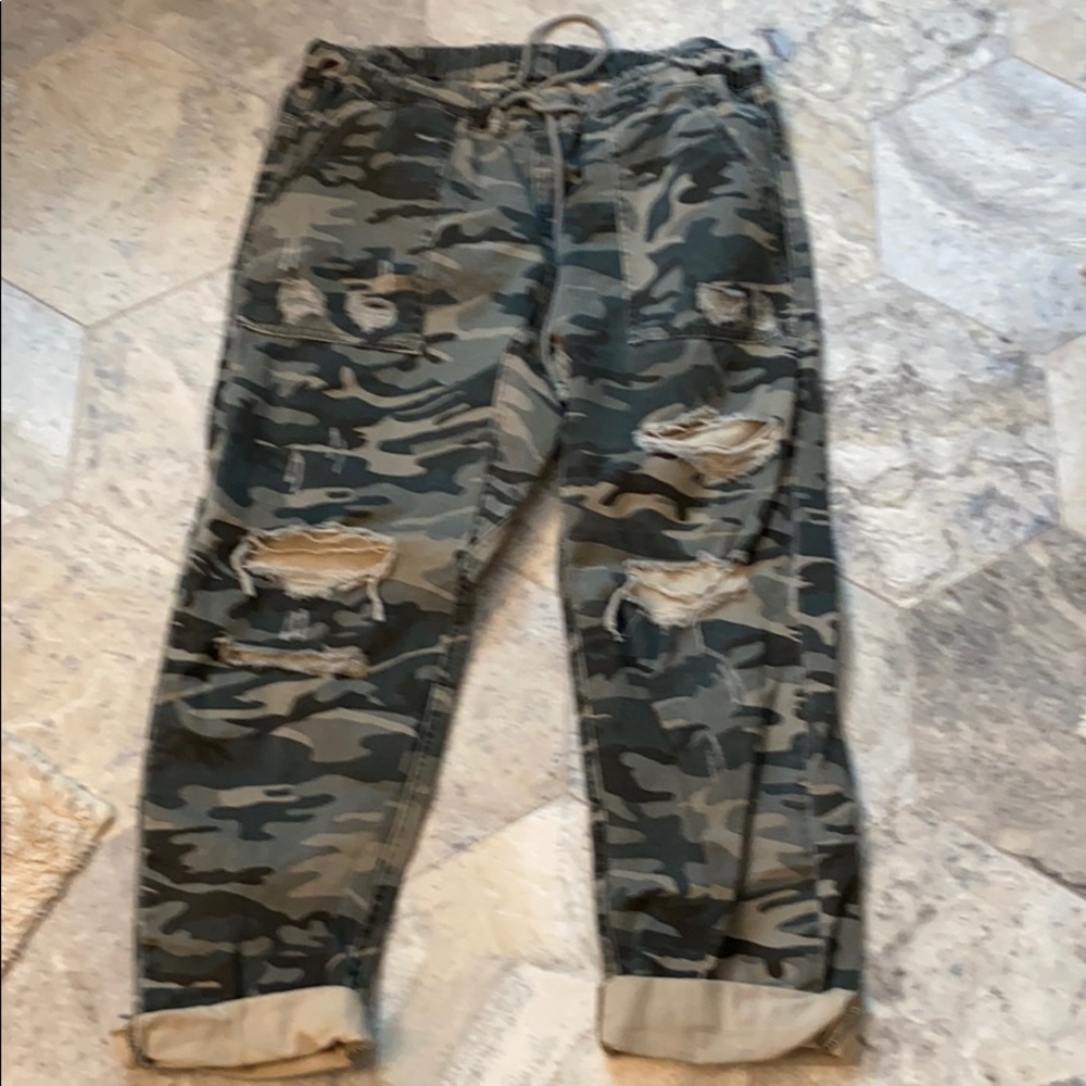 Camo pants